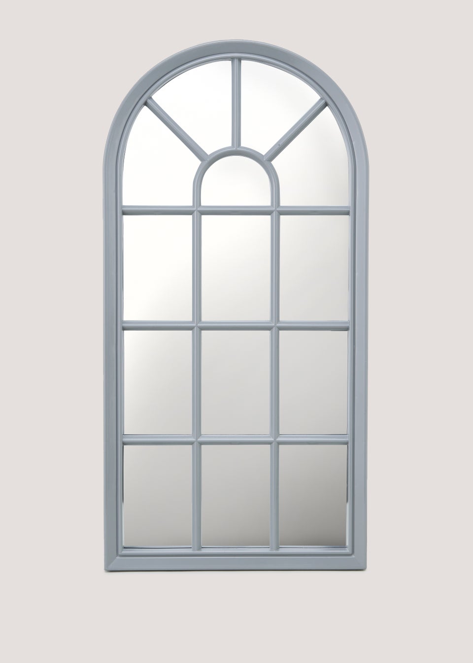 Grey Arched Mirror (70cm x 35cm x 2.5cm)
