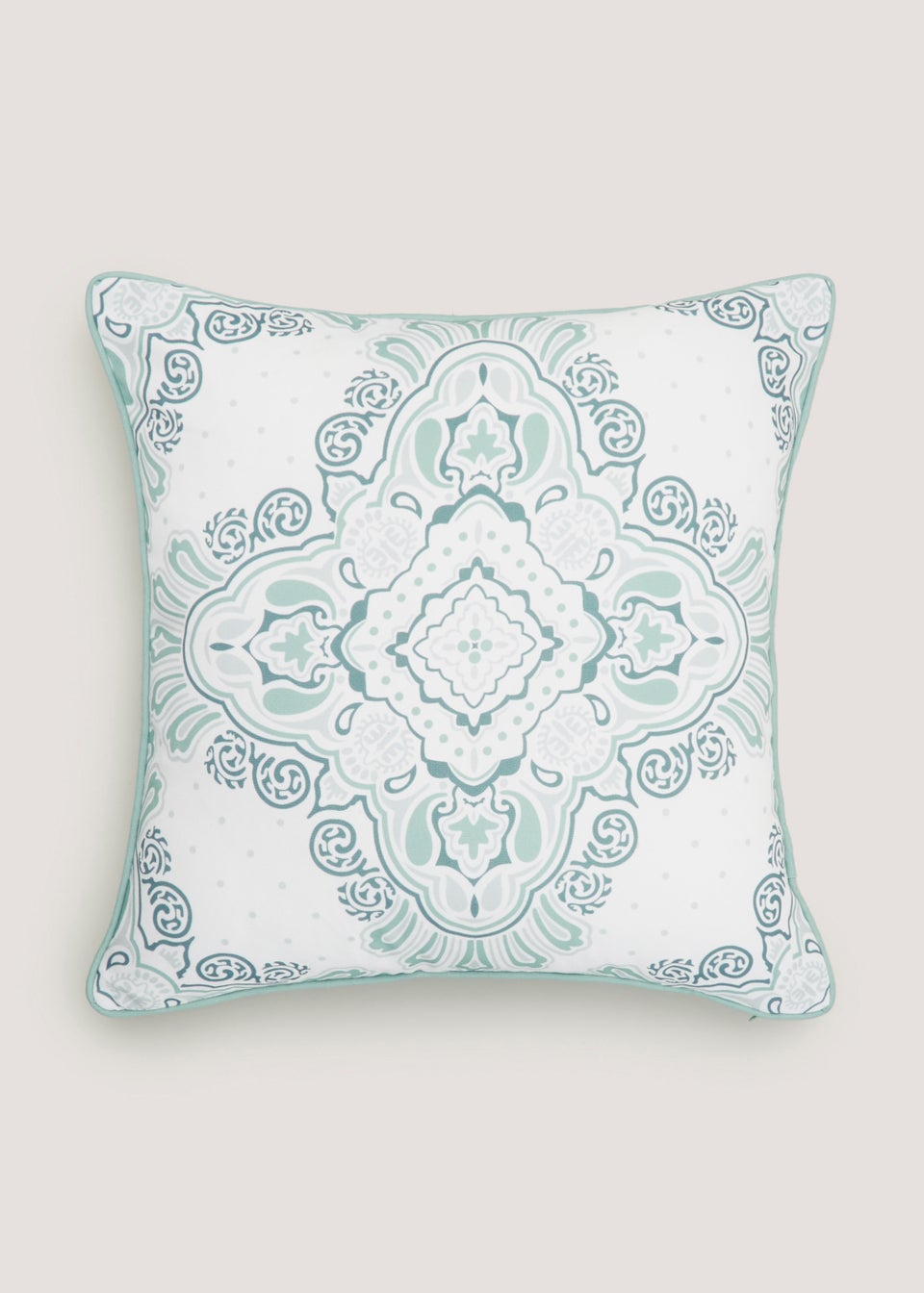 Blue Tile Reversible Outdoor Cushion (46cm x 46cm)