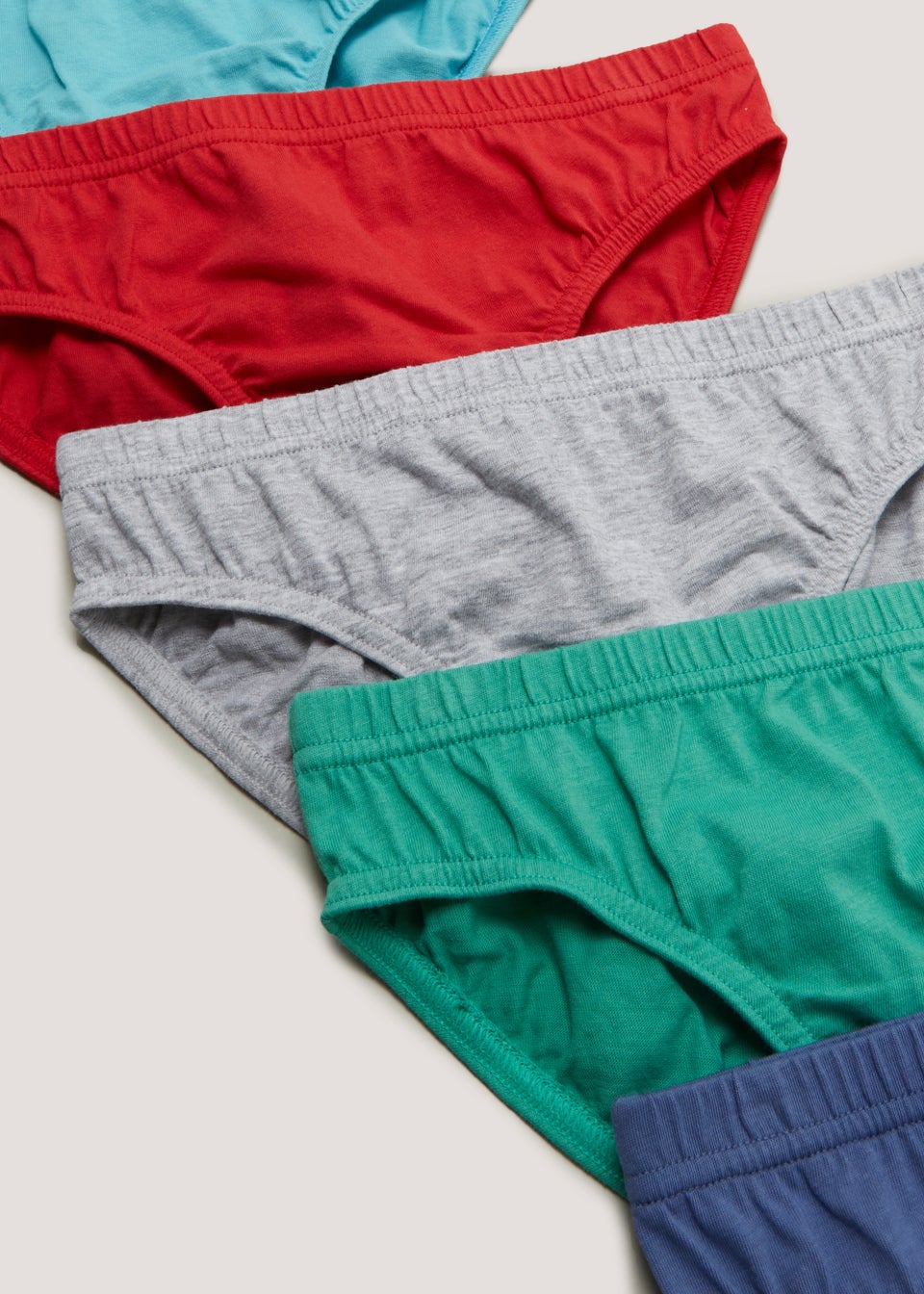 Boys 10 Pack Multicoloured Briefs (2-13yrs)