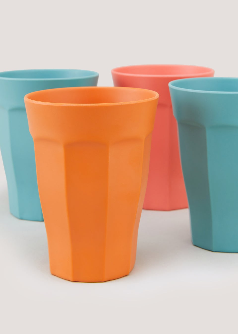 4 Pack Melamine Hi Ball Outdoor Tumblers (9cm x 9cm x 11.5cm)