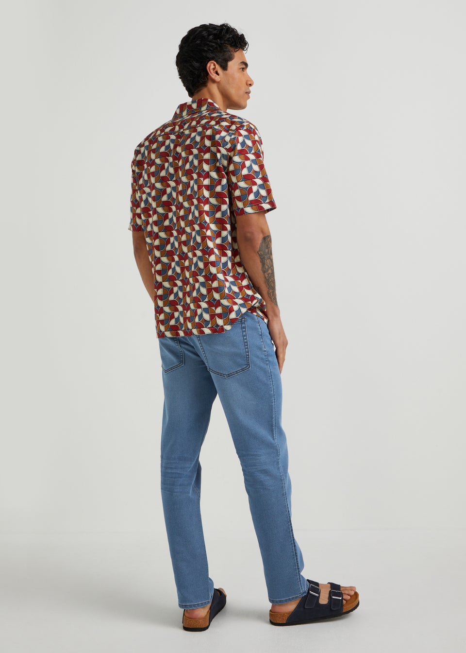 Blue Ultra Comfort Slim Fit Jeans
