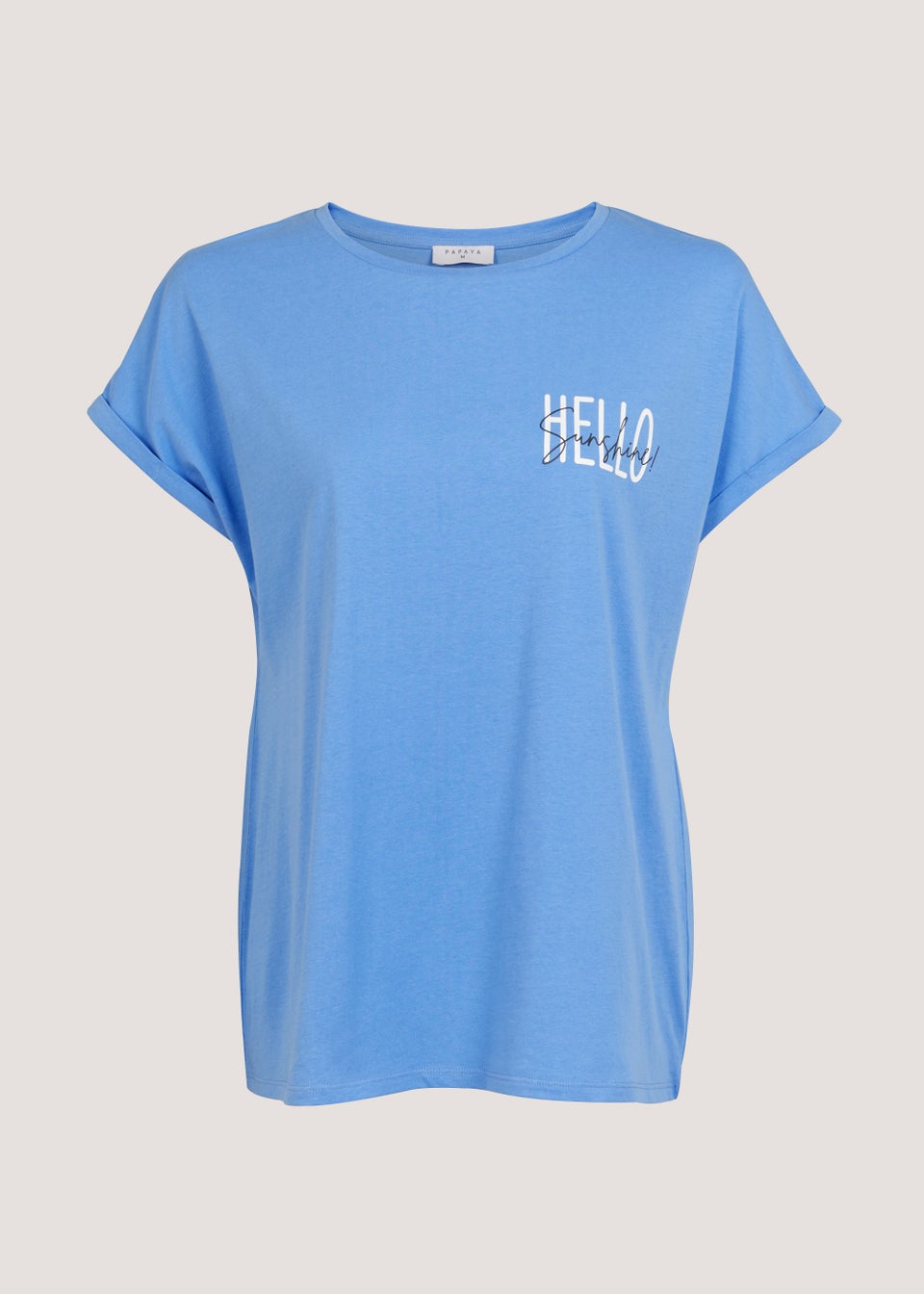 Blue Sunshine Slogan T-Shirt