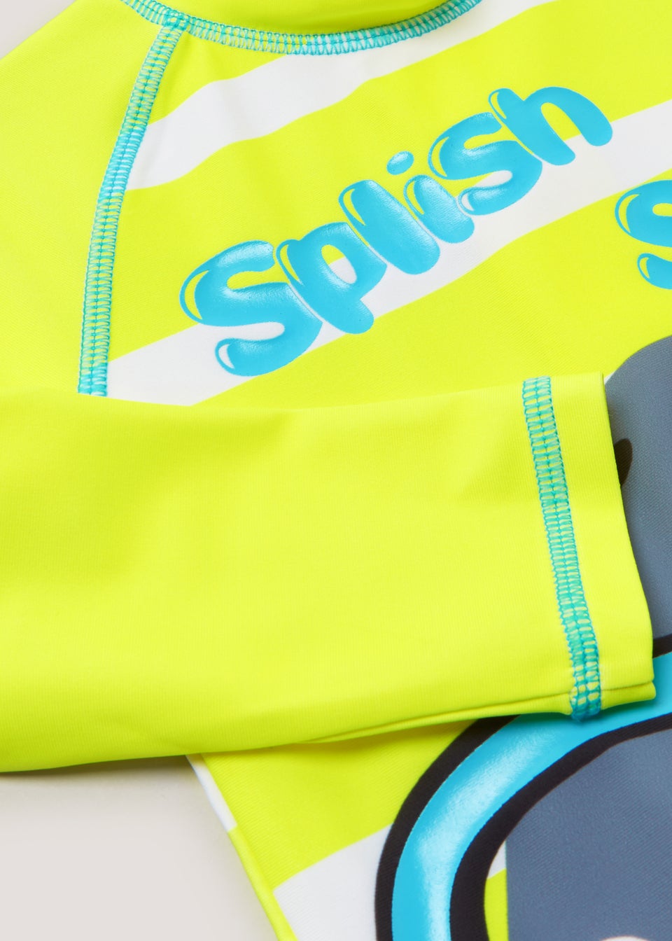 Boys Lime Shark Surf Suit (9mths-6yrs)