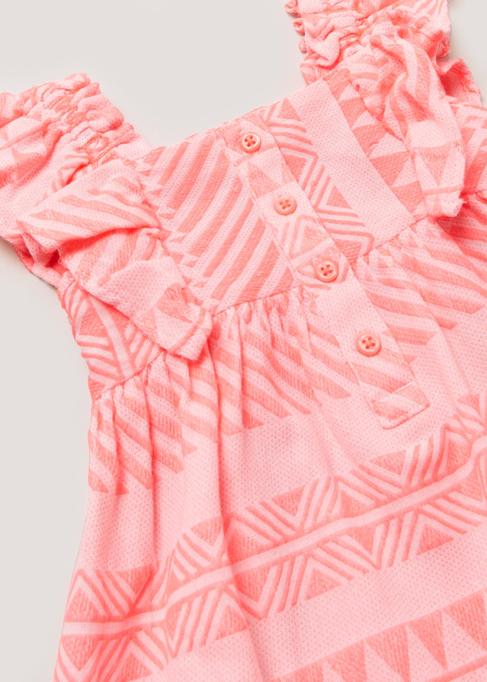 Girls Mini Me Pink Jacquard Dress (9mths-6yrs)