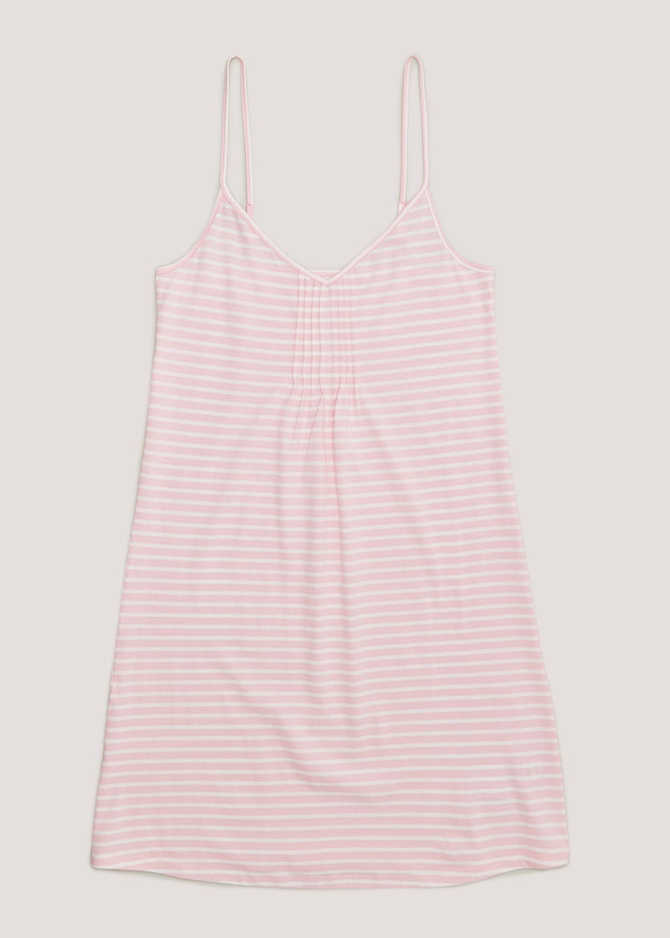 Pink Stripe Strappy Nightie