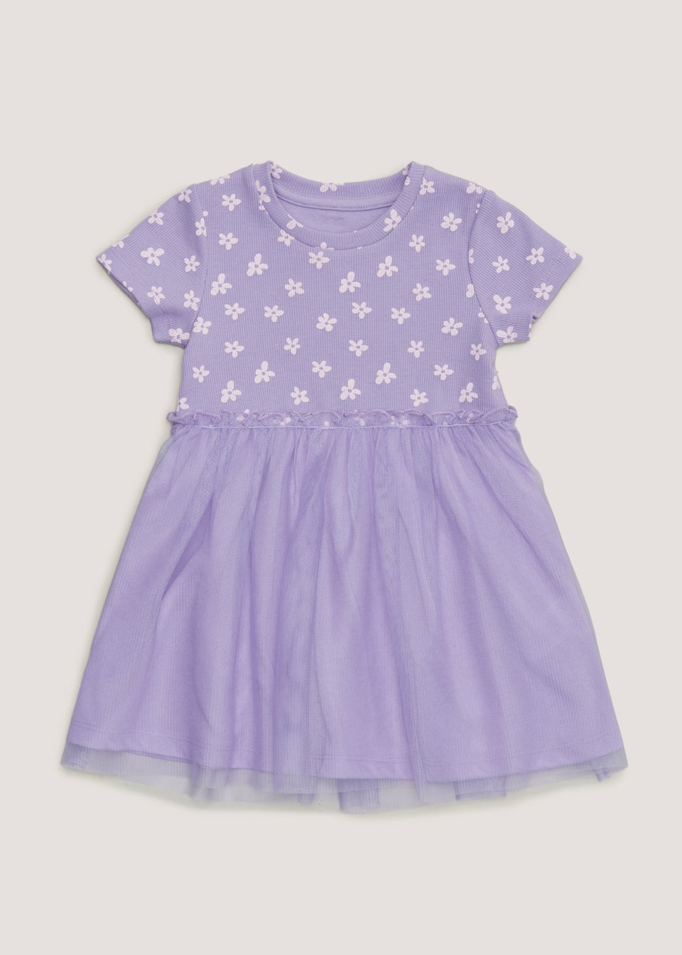 Girls Lilac Mesh Tutu Dress 9mths 6yrs