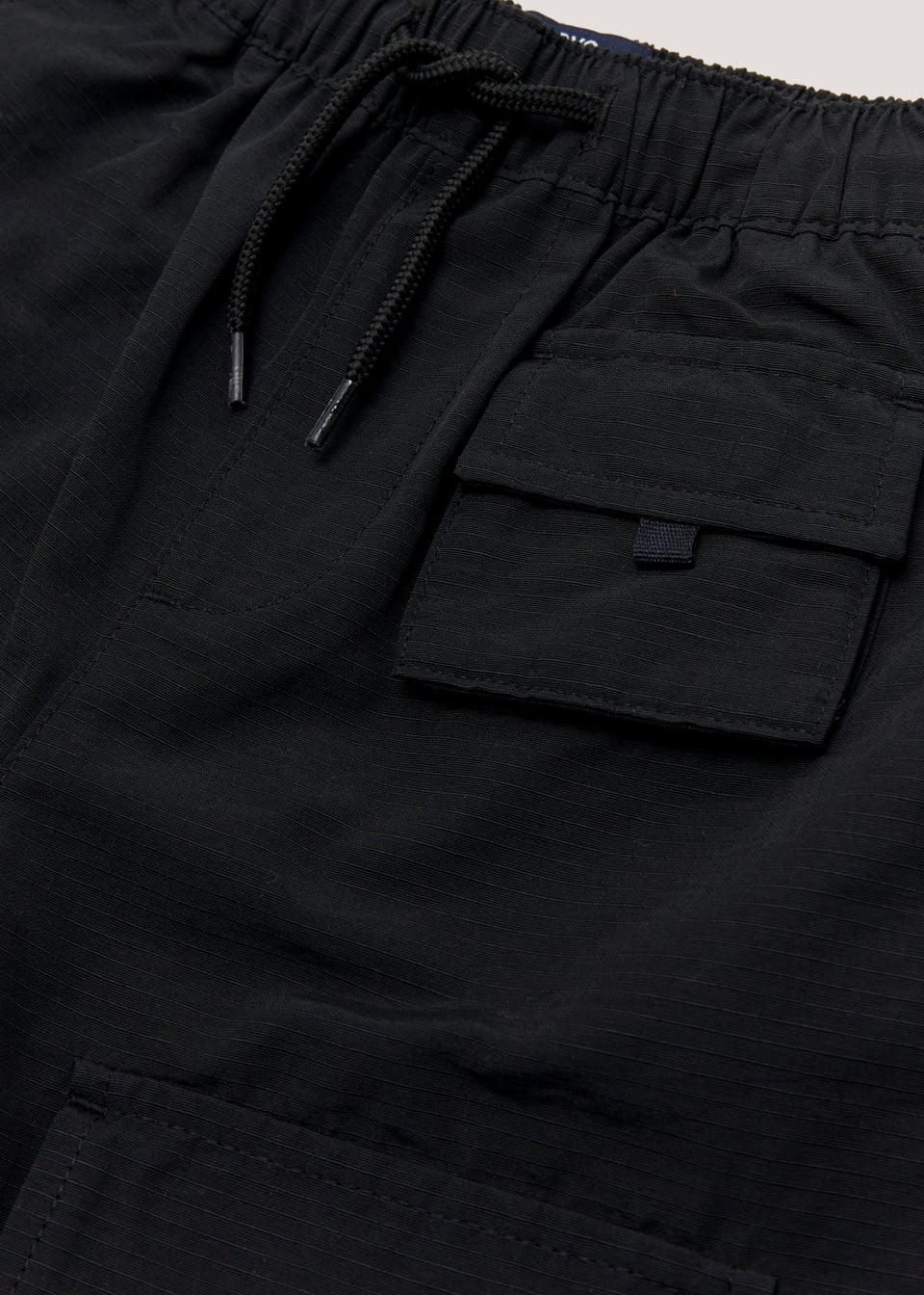 Boys Black Cargo Shorts 4 13yrs