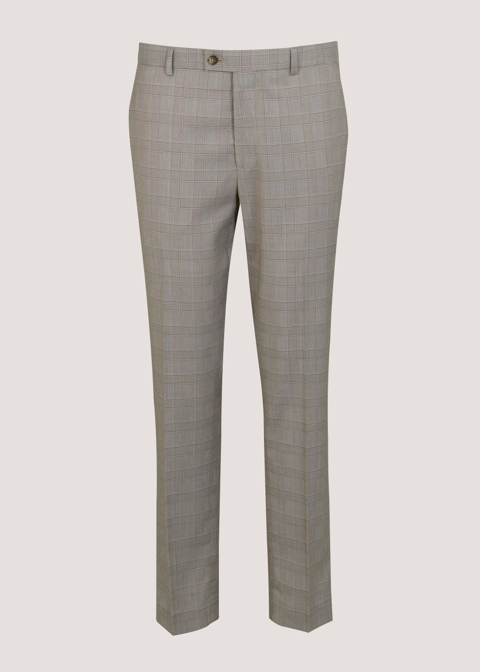 Taylor & Wright Gibson Brown Slim Fit Suit Trousers