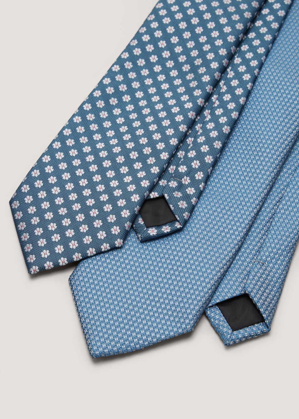 Taylor & Wright 2 Pack Blue Ties - Matalan