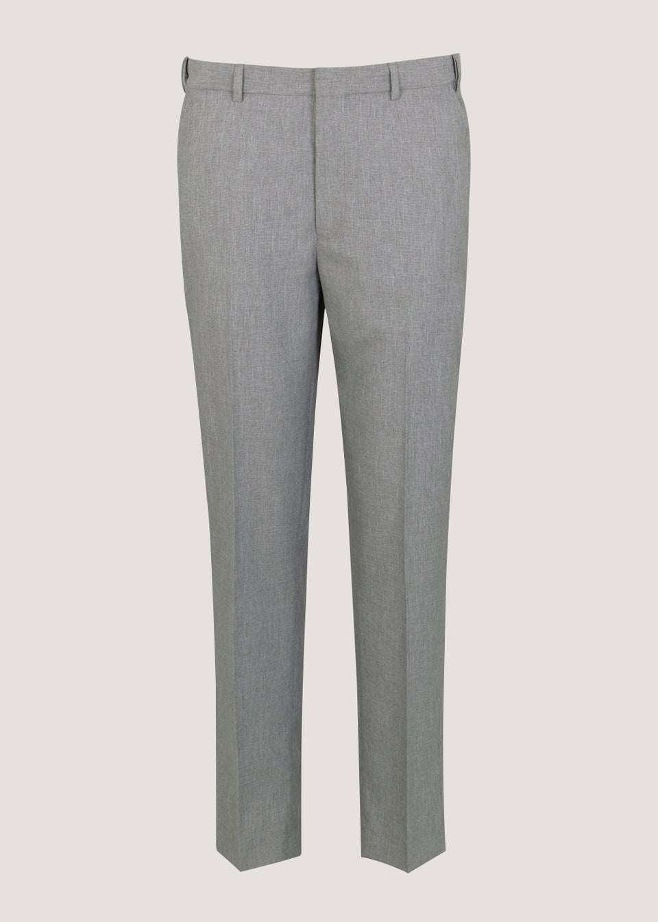 Taylor & Wright Grey Textured Flexi Waist Trousers
