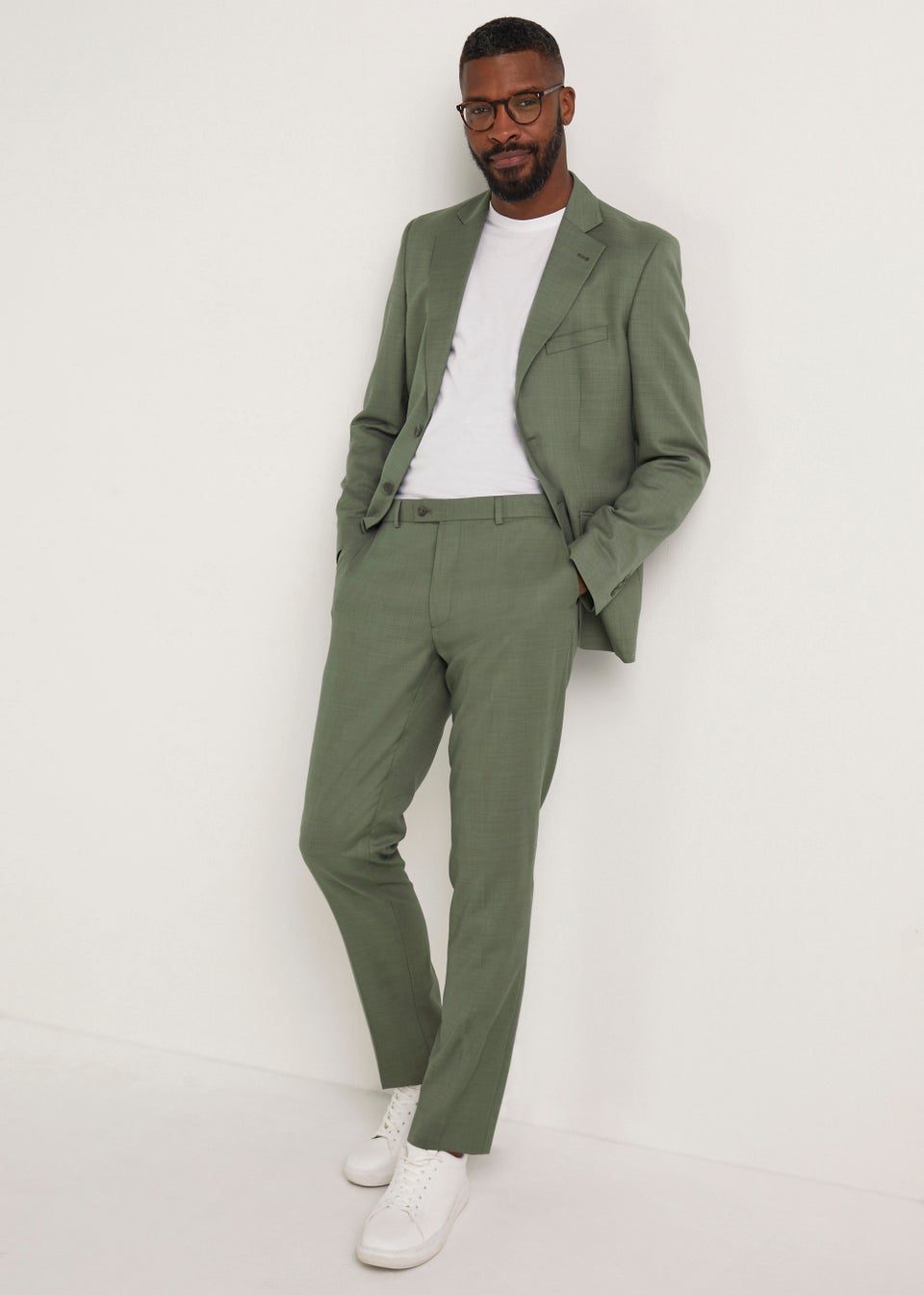 Olive green hotsell suit jacket
