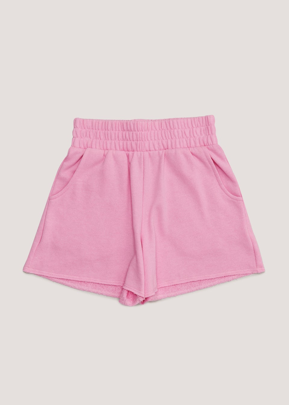 Girls Candy Couture Light Pink Boxer Shorts 9 16yrs