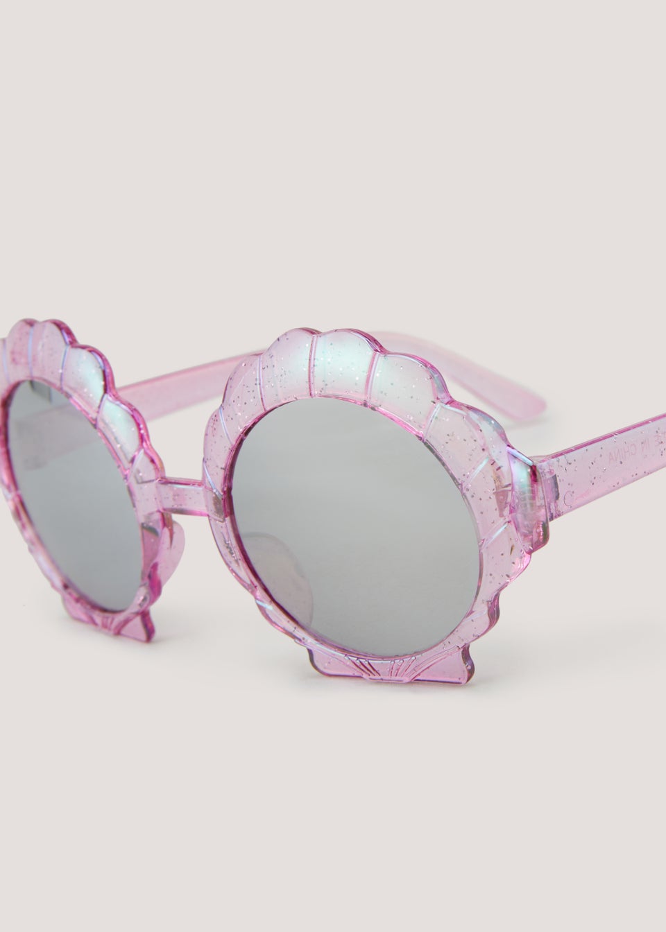 Kids Lilac Mermaid Shell Sunglasses (3-10yrs)