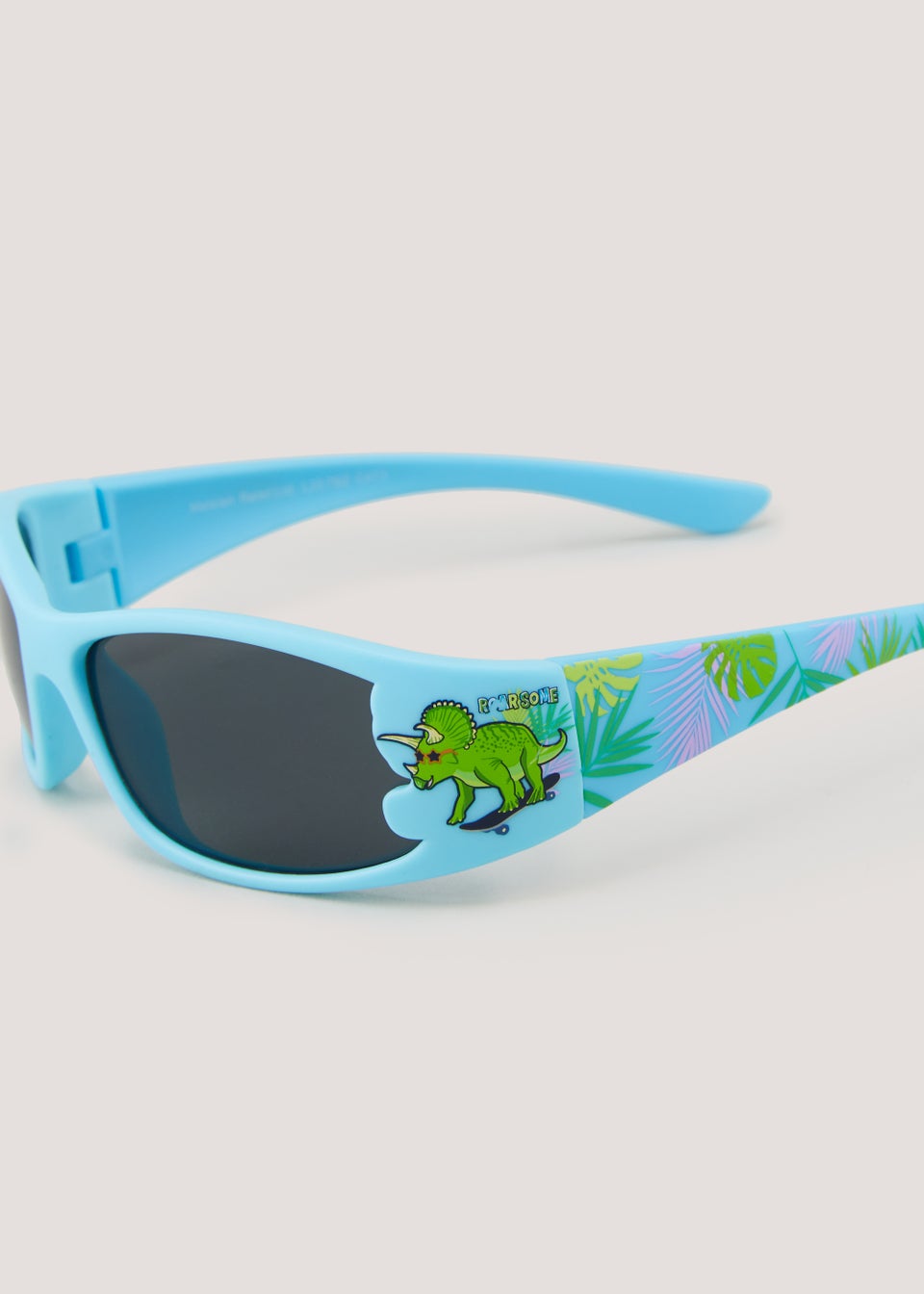 Kids Blue Dinosaur Sunglasses (3-10yrs)