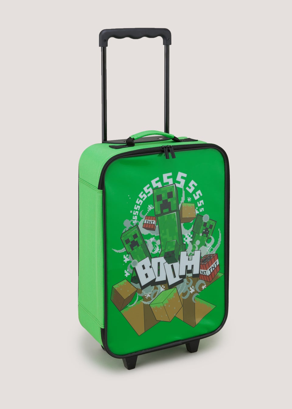 Kids Green Minecraft Suitcase