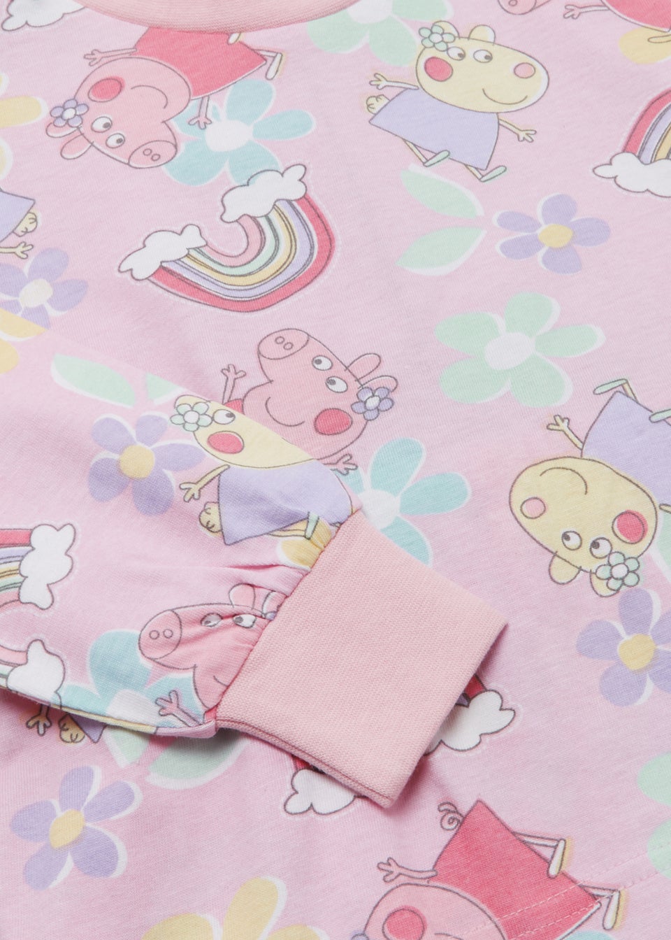 Girls Pink Peppa Pig Pyjama Set 9mths 6yrs Matalan