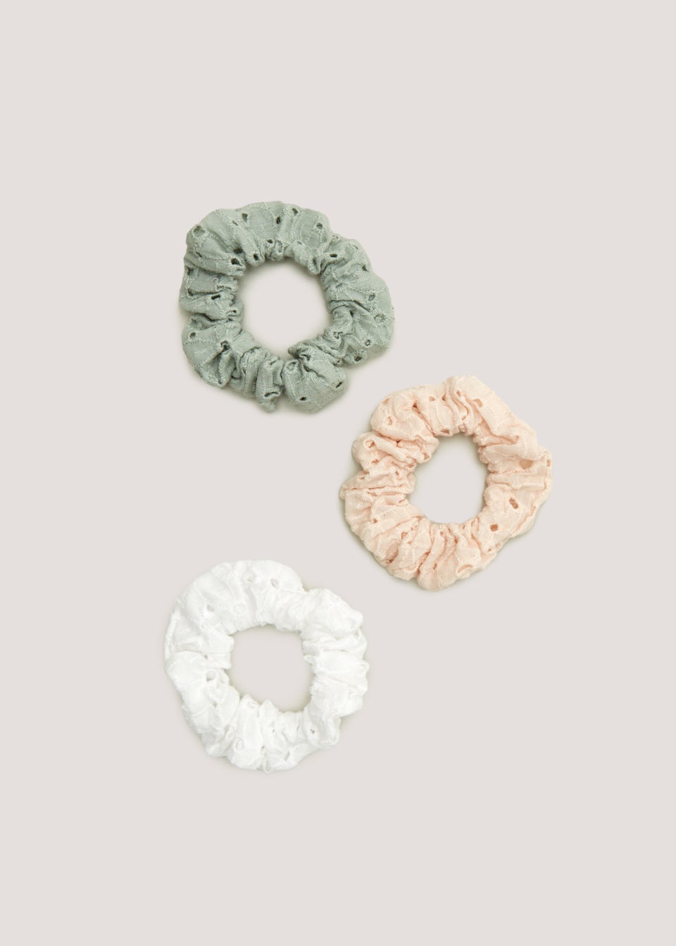 3 Pack Broidery Scrunchies