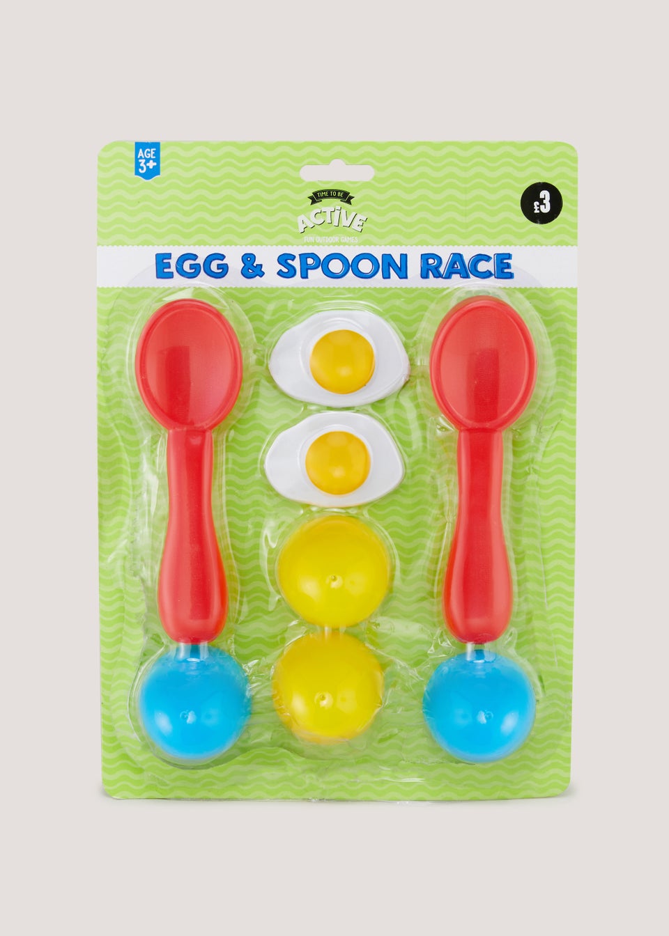 Kids Egg & Spoon Race Set