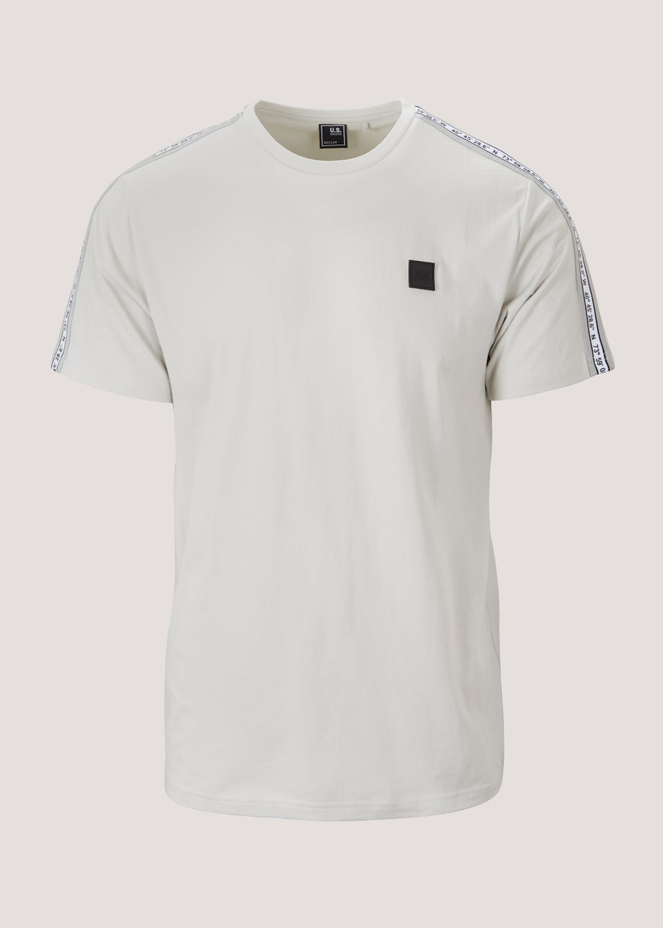 US Athletic Light Grey Tape T-Shirt