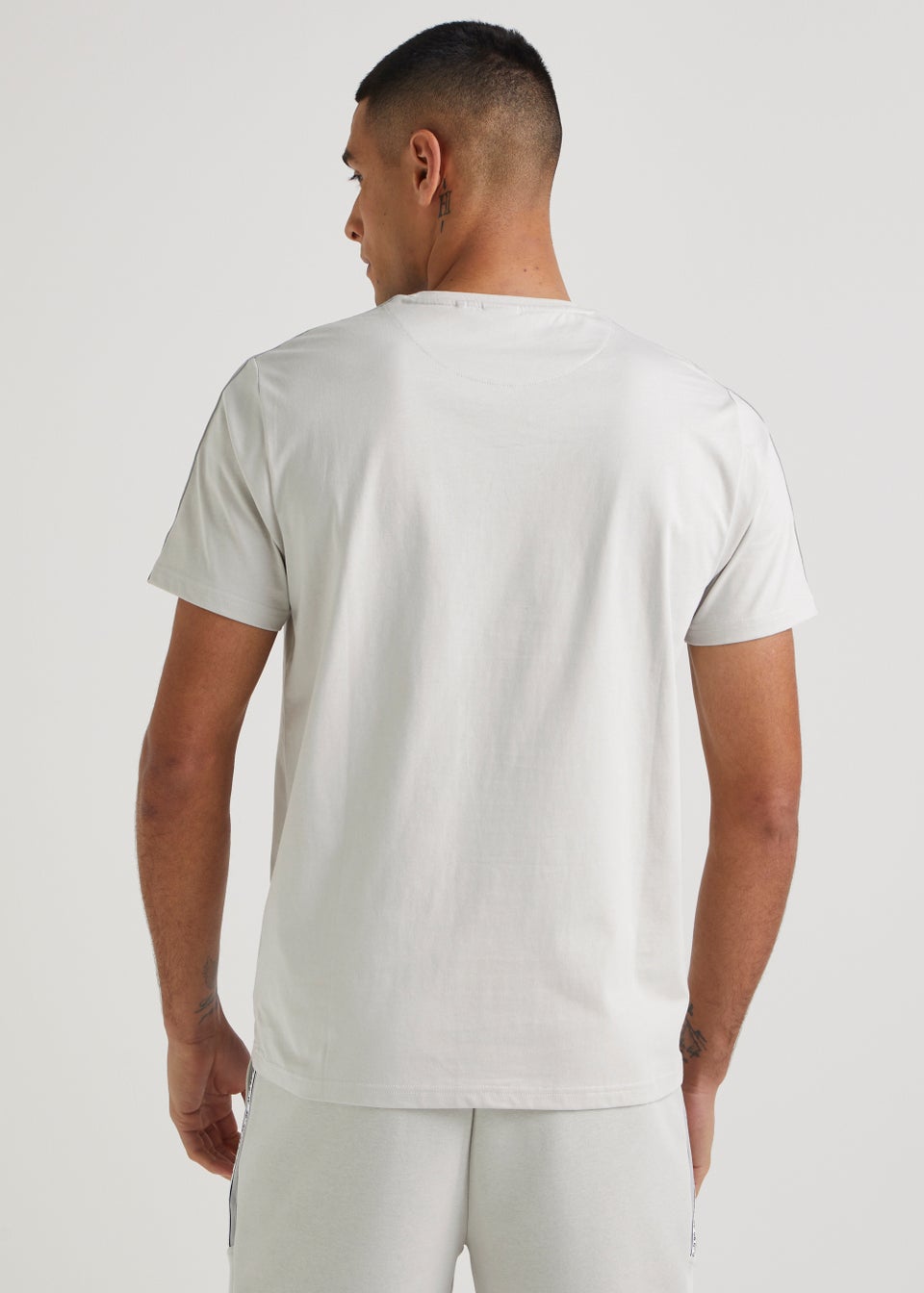 US Athletic Light Grey Tape T-Shirt