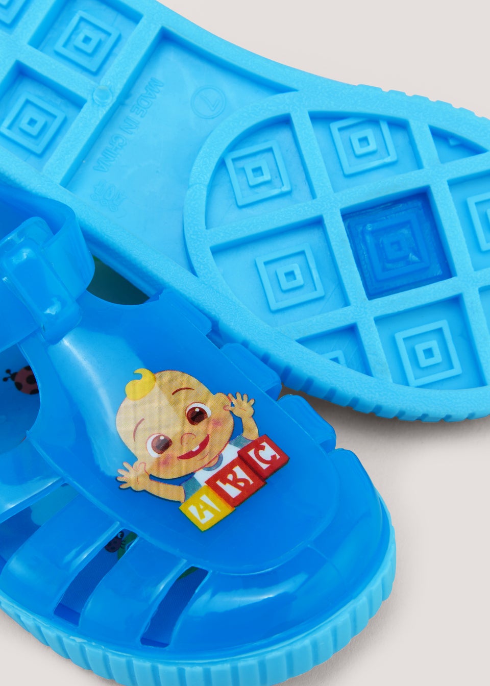 Kids Blue Cocomelon Jelly Sandals (Younger 4-12)