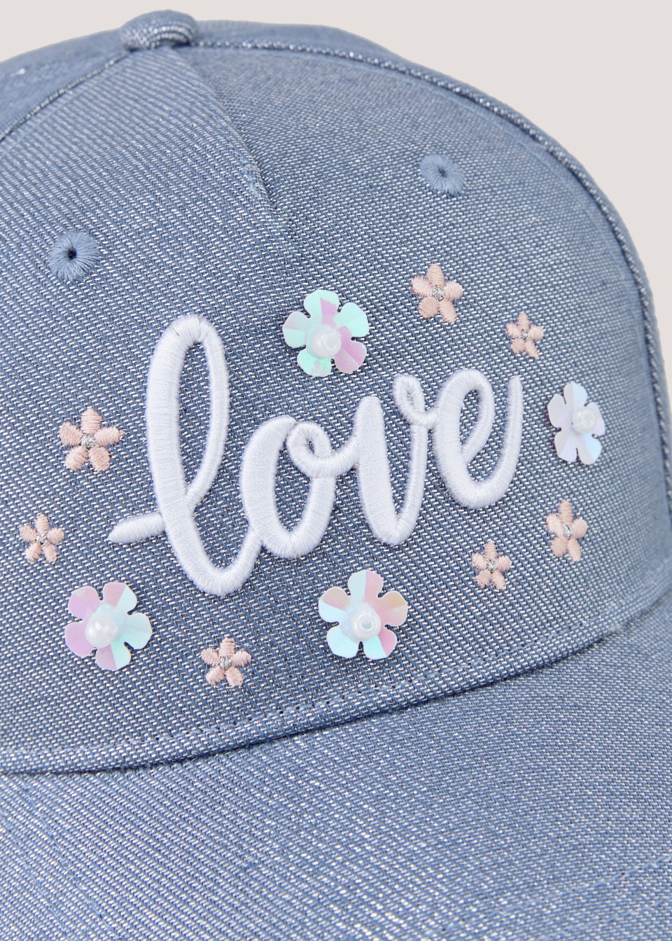 Girls outlet denim cap