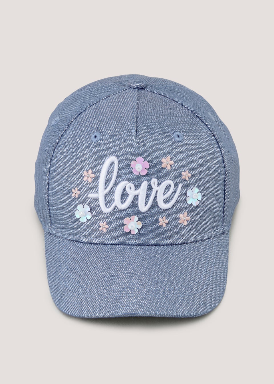 Denim cap shop for girls