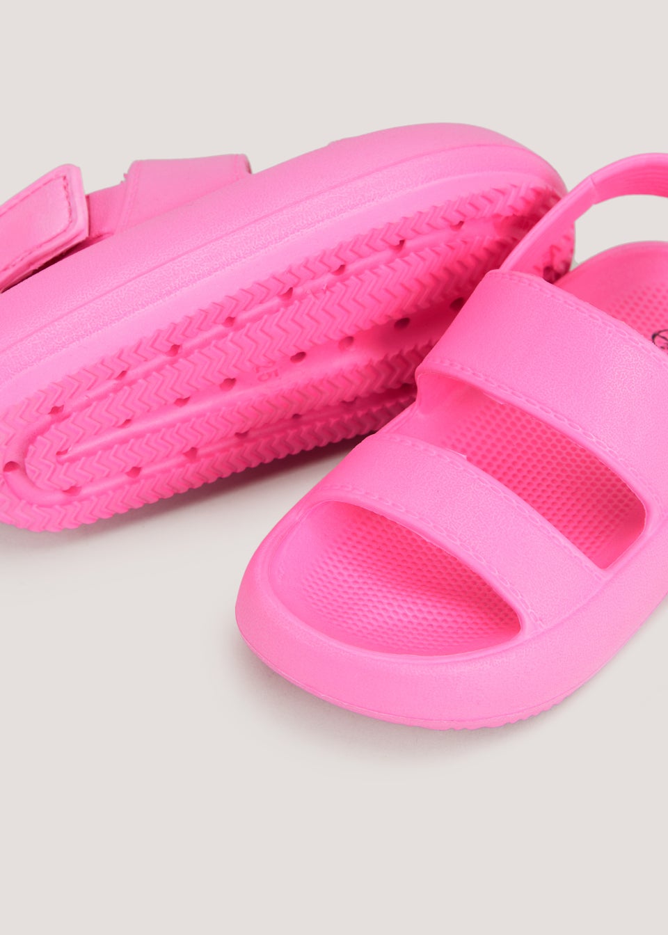 Girls sliders shop with strap