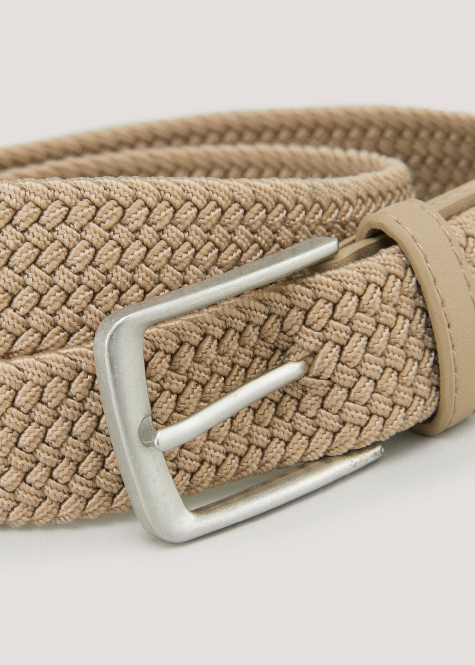 Stone Woven Stretch Belt