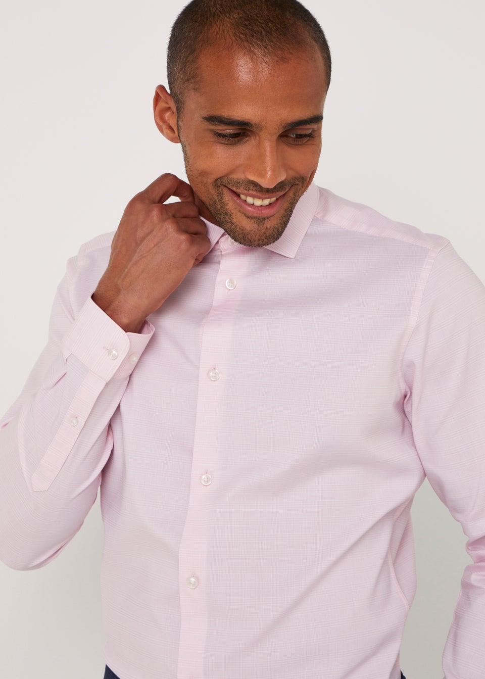 Taylor & Wright Pink Slim Fit Shirt - Matalan