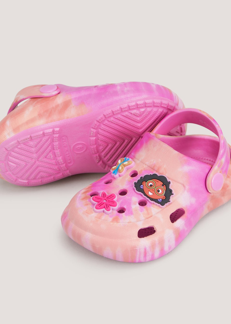 Kids Pink Disney Encanto Clogs (Younger 4-12)