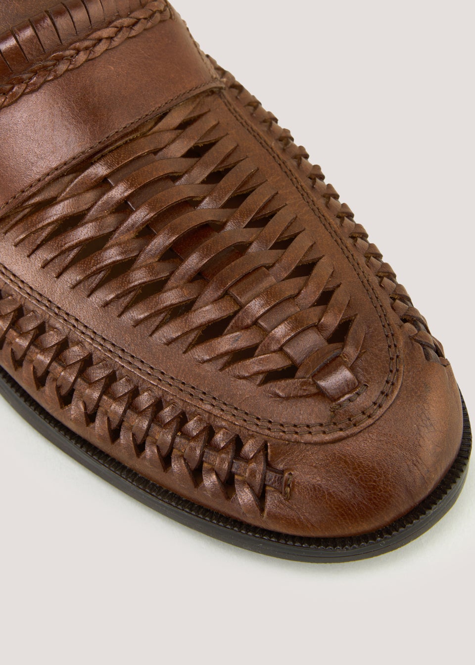 Tan huarache sandals best sale