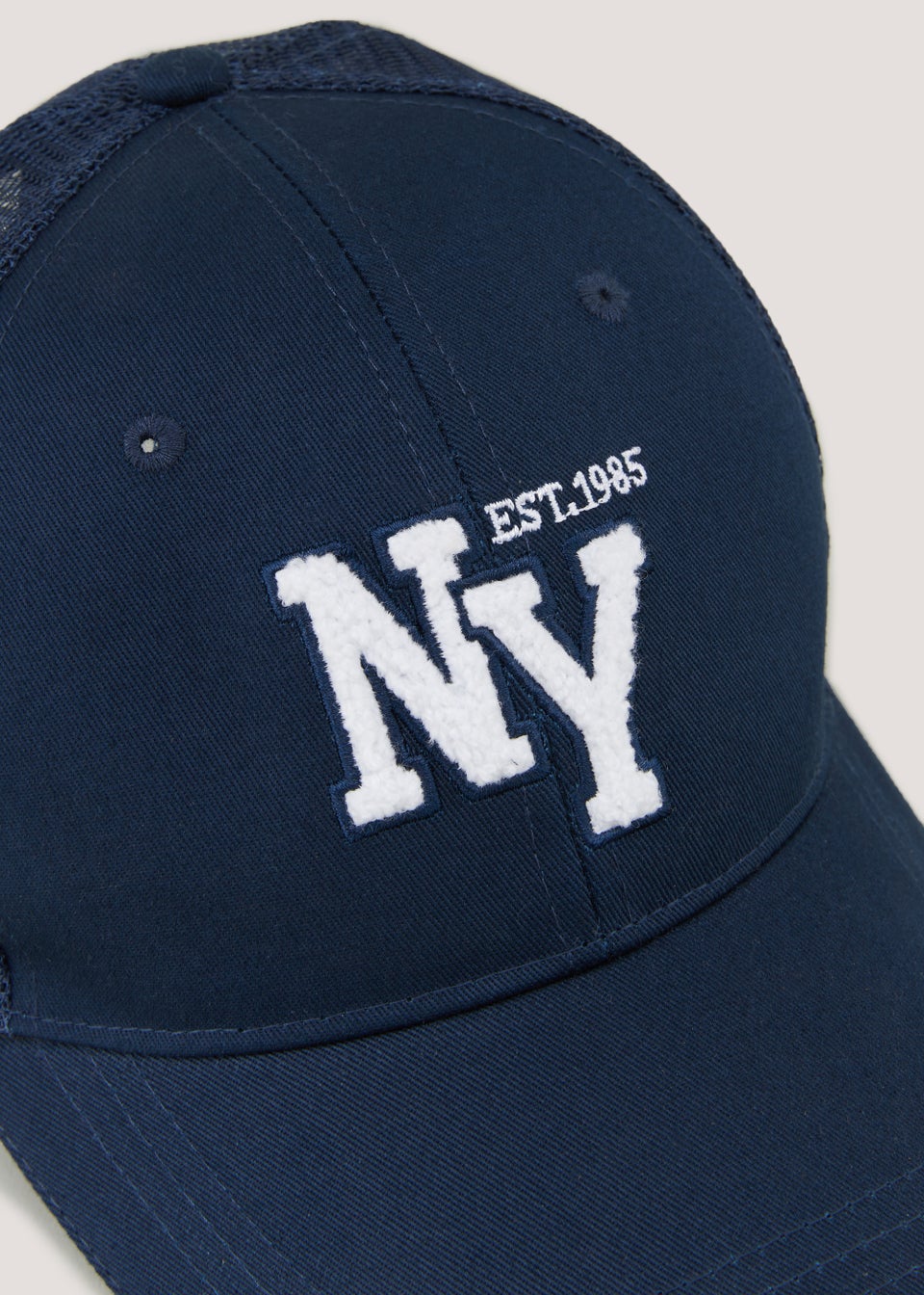Navy New York Embroidered Cap