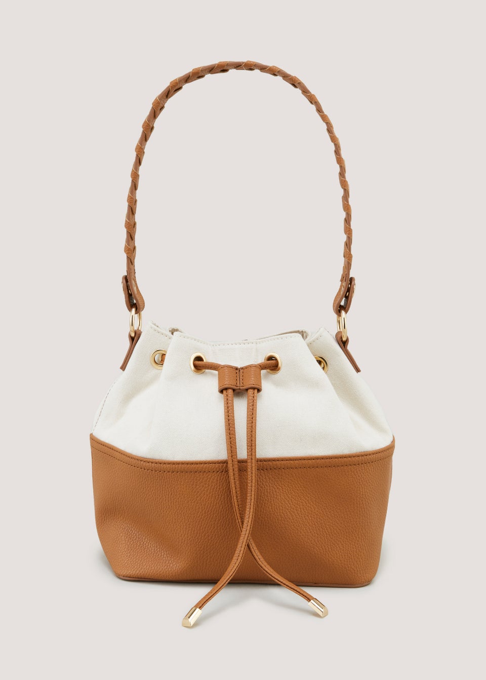 Colour Block Bucket Bag