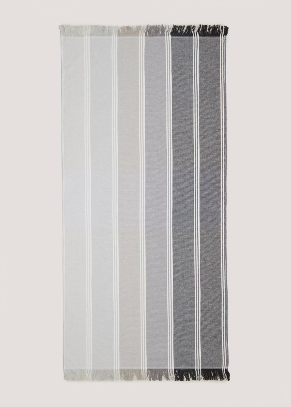 Grey Stripe Towel