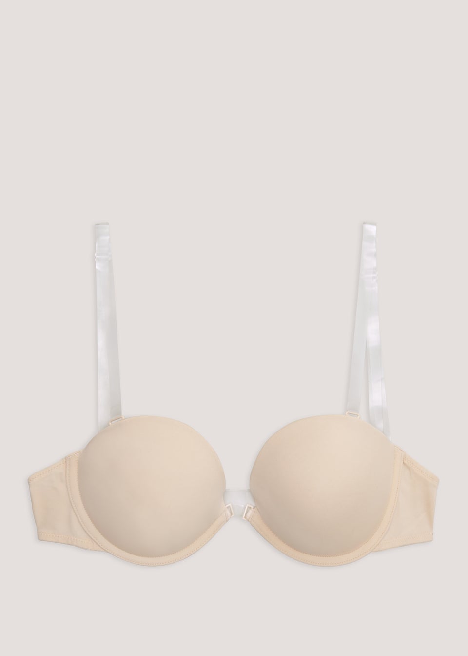 Nude Multiway Clear Strap Bra - Matalan