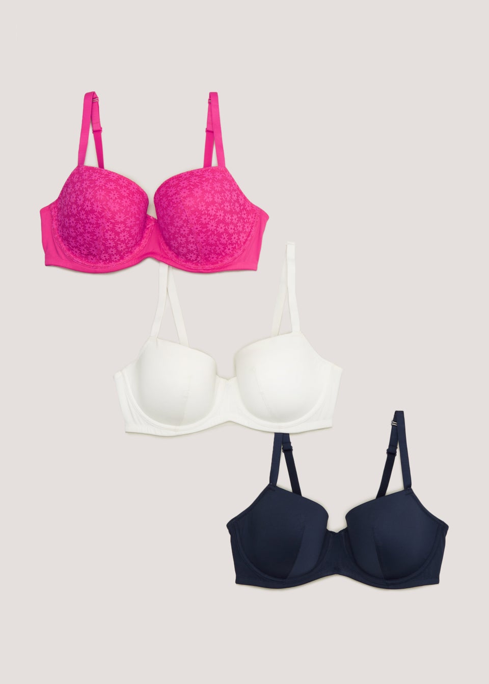 Women's Padded Bra Multipack Of 3 - 28b - Wholesale House at Rs