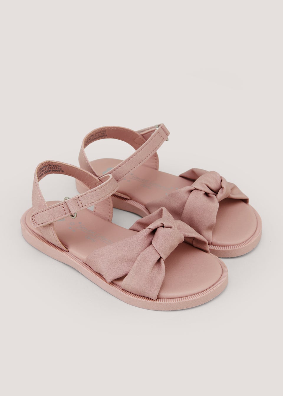 Girls Pink Knot Sandals Younger 4 12