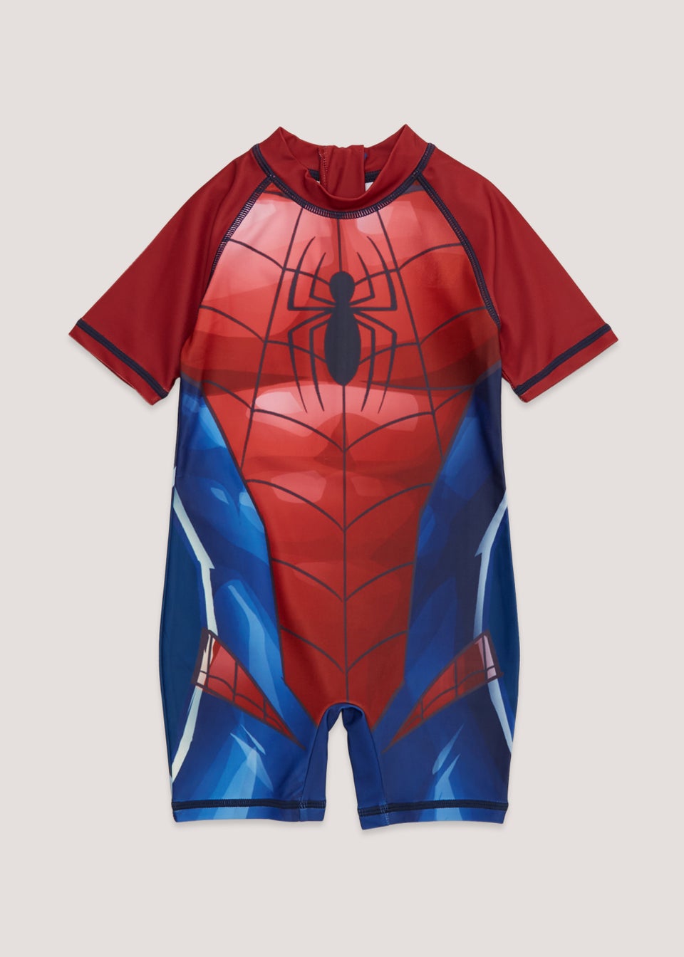 Kids Red Marvel Spider-Man Surf Suit (3mths-4yrs)