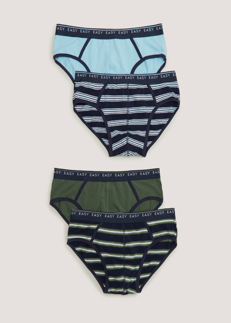 4 Pack Khaki Briefs