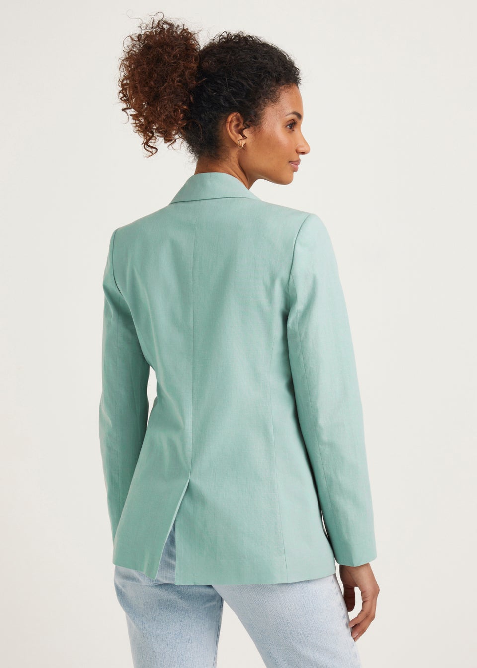 Matalan mustard blazer top