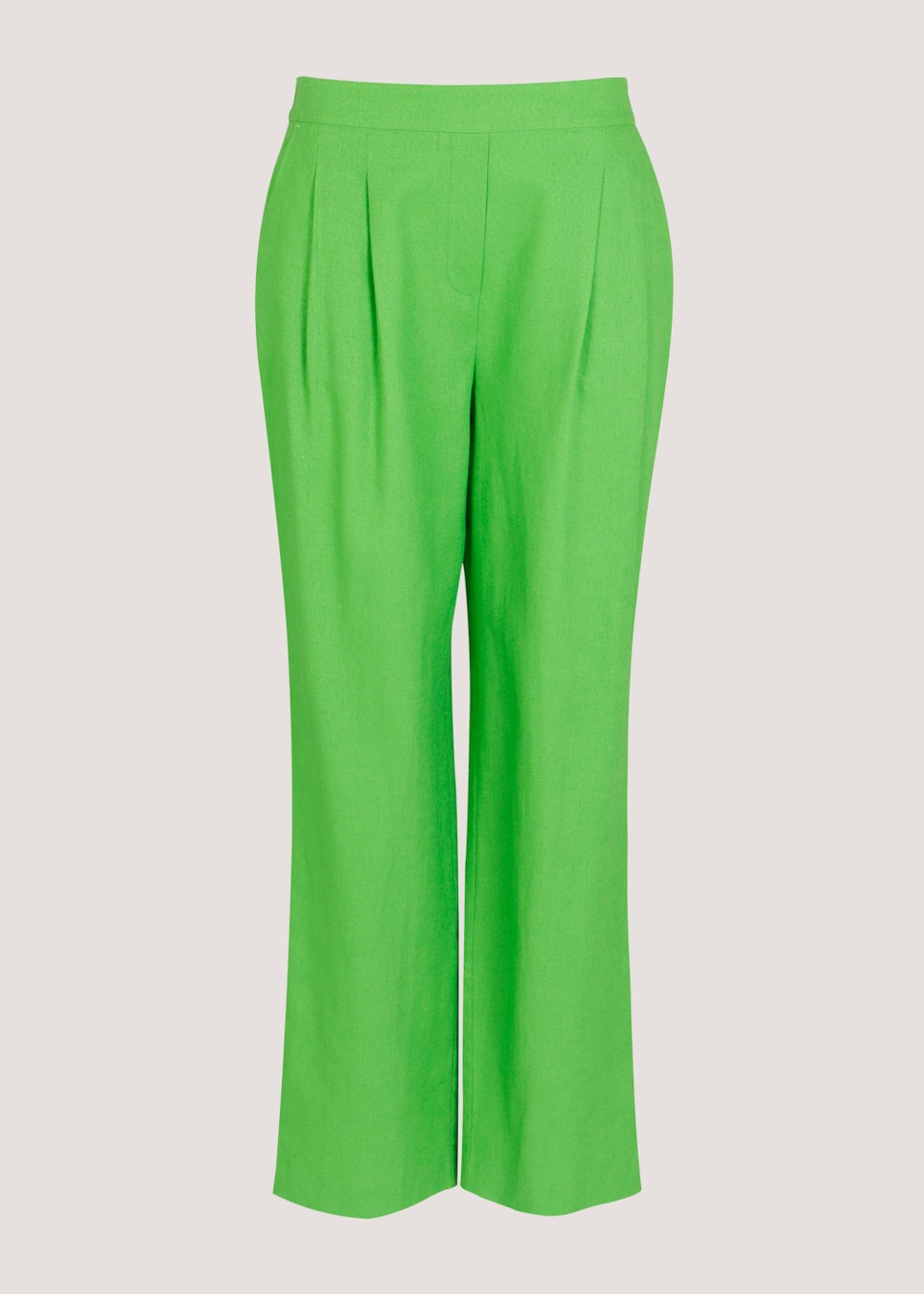 Et Vous Green Linen Blend Co-Ord Trousers