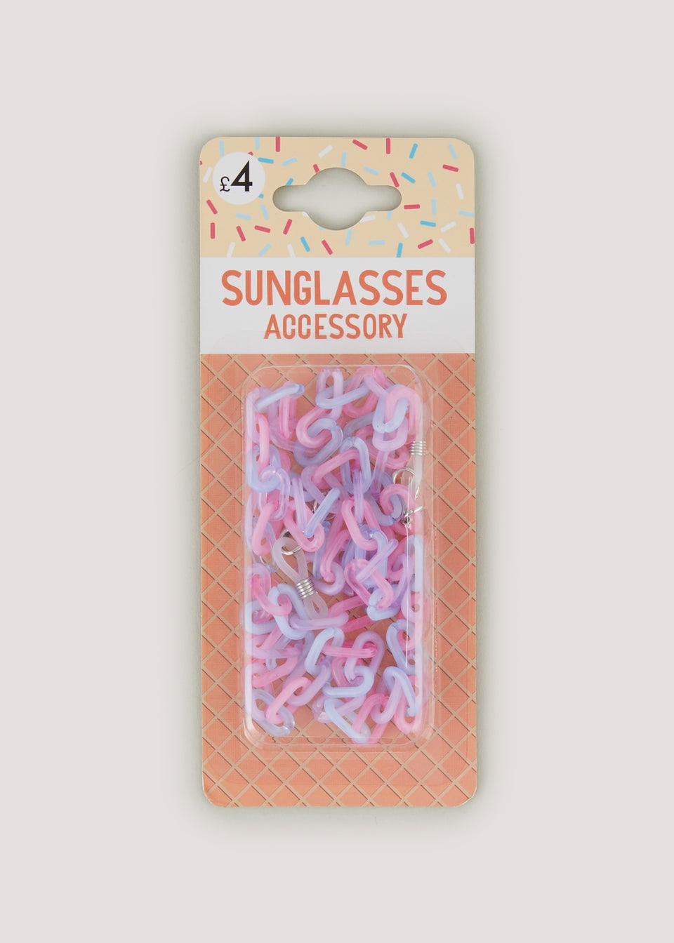 Girls Pastel Sunglasses Chain (3-10yrs)