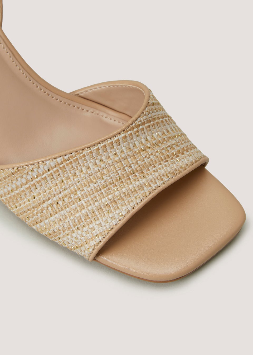 Natural Wedge Mules