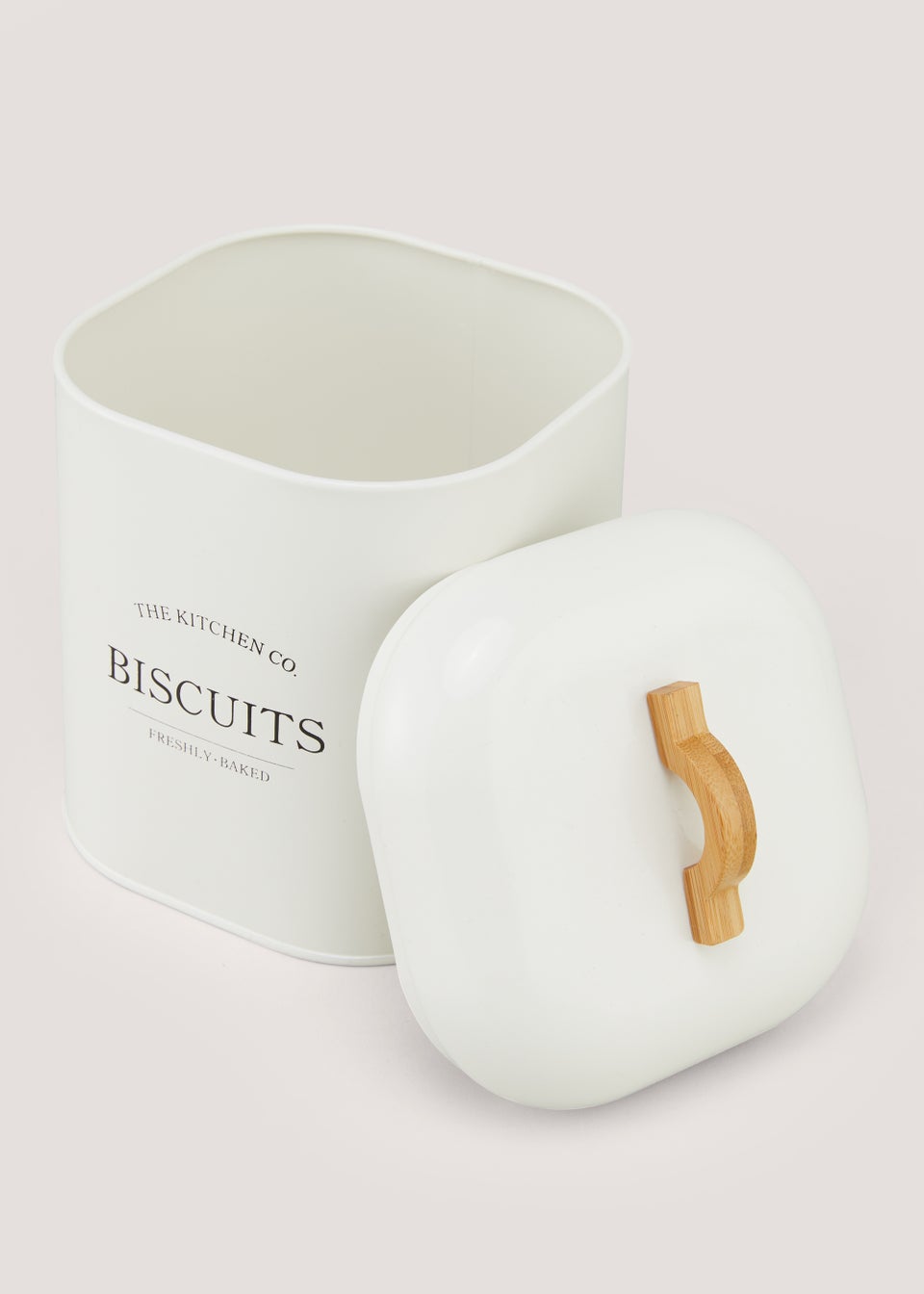 Cream Biscuit Tin (21cm x 15cm)