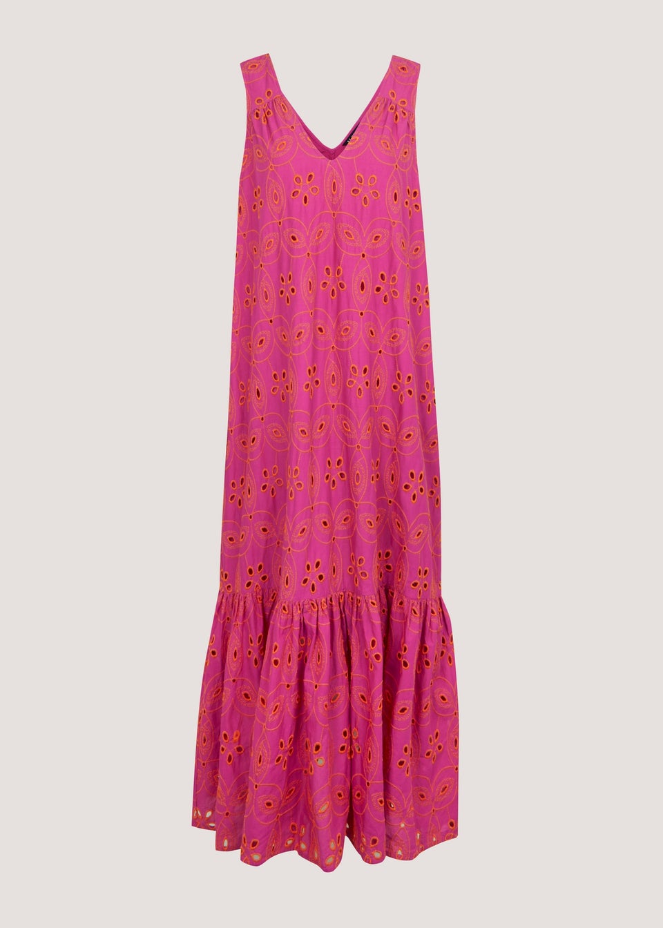 Et Vous Pink Schiffli Dress