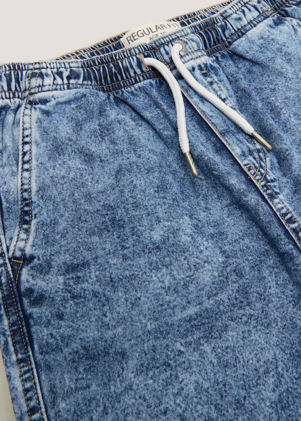 Boys pull on denim shorts cheap
