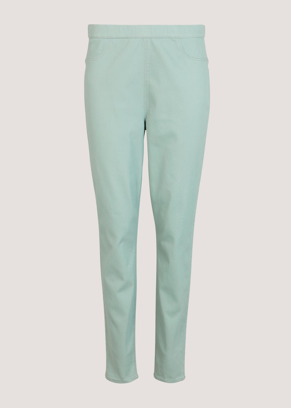 Rosie Mint Green Pull On Jeggings