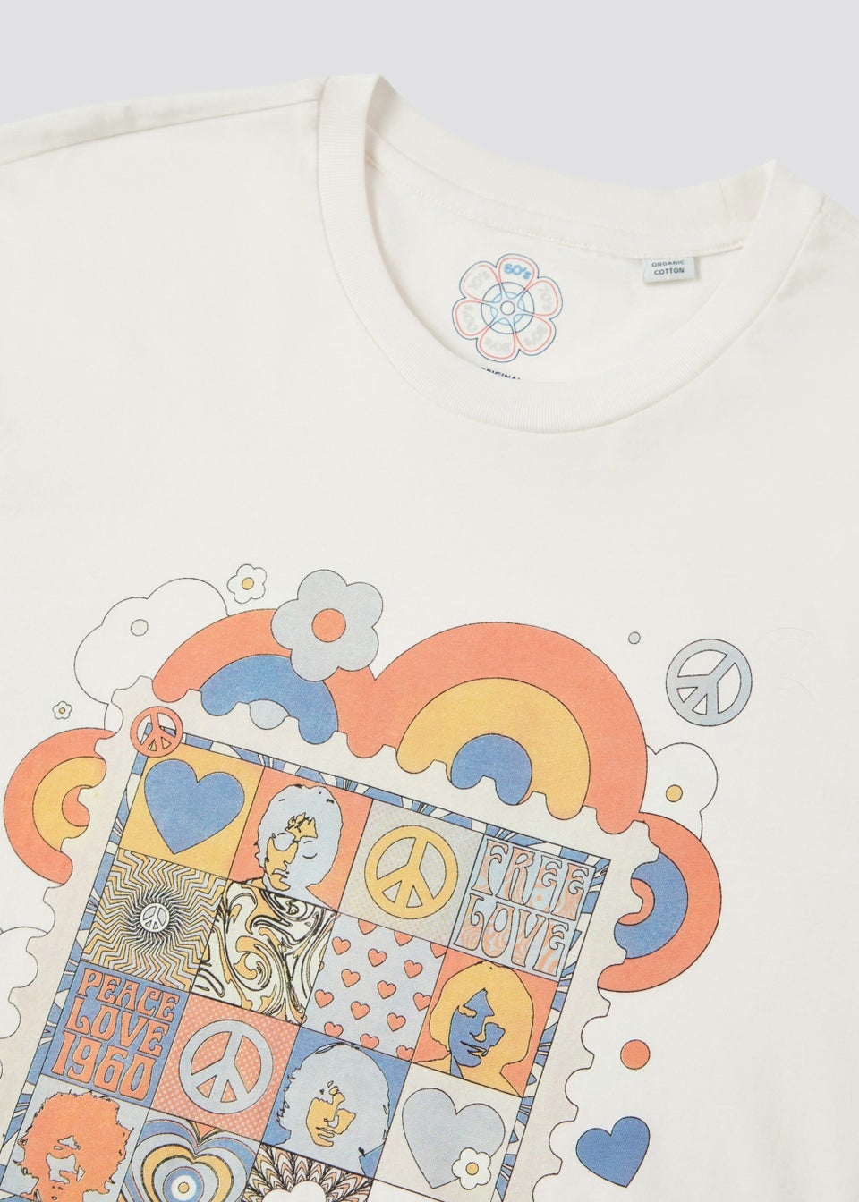 Ben Sherman Ivory 1960s T-Shirt