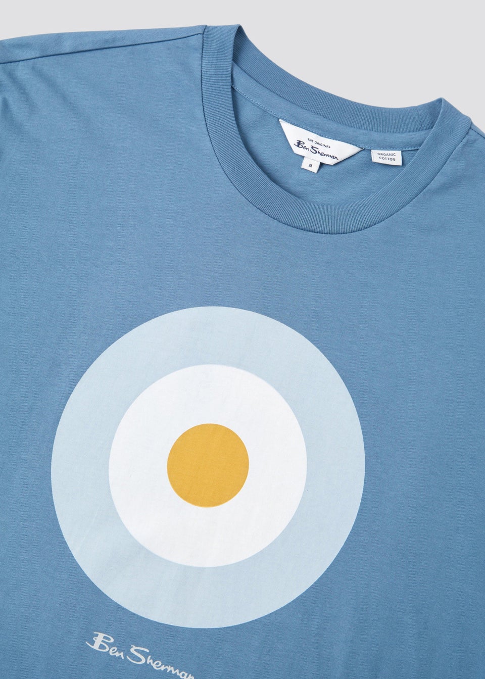 Ben Sherman Blue Target Print T-Shirt